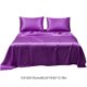 thumbnail image 4 of Xihbxyly Juego de Sábanas de Lujo, Sábanas de Satén Mate Suave, Elegante Sábana Ajustable de Bolsillo Profundo, Elegante Juego de Fundas de Almohada, Mejor Descanso, Decoración Del Dormitorio, Múltip, 4 of 7