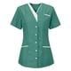thumbnail image 1 of mfyjkho Tops De Gimnasio Para Mujer, Uniforme De Enfermera Para Mujer, Ropa Protectora De Cuello Para Cuidadores Clínicos Tops De Gimnasio Para Mujer Xxxl, 1 of 3