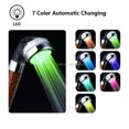 thumbnail image 3 of Shower Head,7 Color Changing LED,Bathroom Spa LED Shower Head, 3 of 5