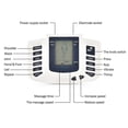 thumbnail image 5 of Electrical EMS Pulse Muscle Stimulator Tens Acupuncture Stroke Therapy Machine Muscle Relax Body Slimming Massage Device JR309, 5 of 5