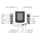 thumbnail image 5 of Electrical EMS Pulse Muscle Stimulator Tens Acupuncture Stroke Therapy Machine Muscle Relax Body Slimming Massage Device JR309, 5 of 5