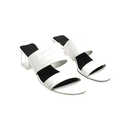 

Elevate Your Style with French Connection 134 Double Band Lucite Heel (size 10 )