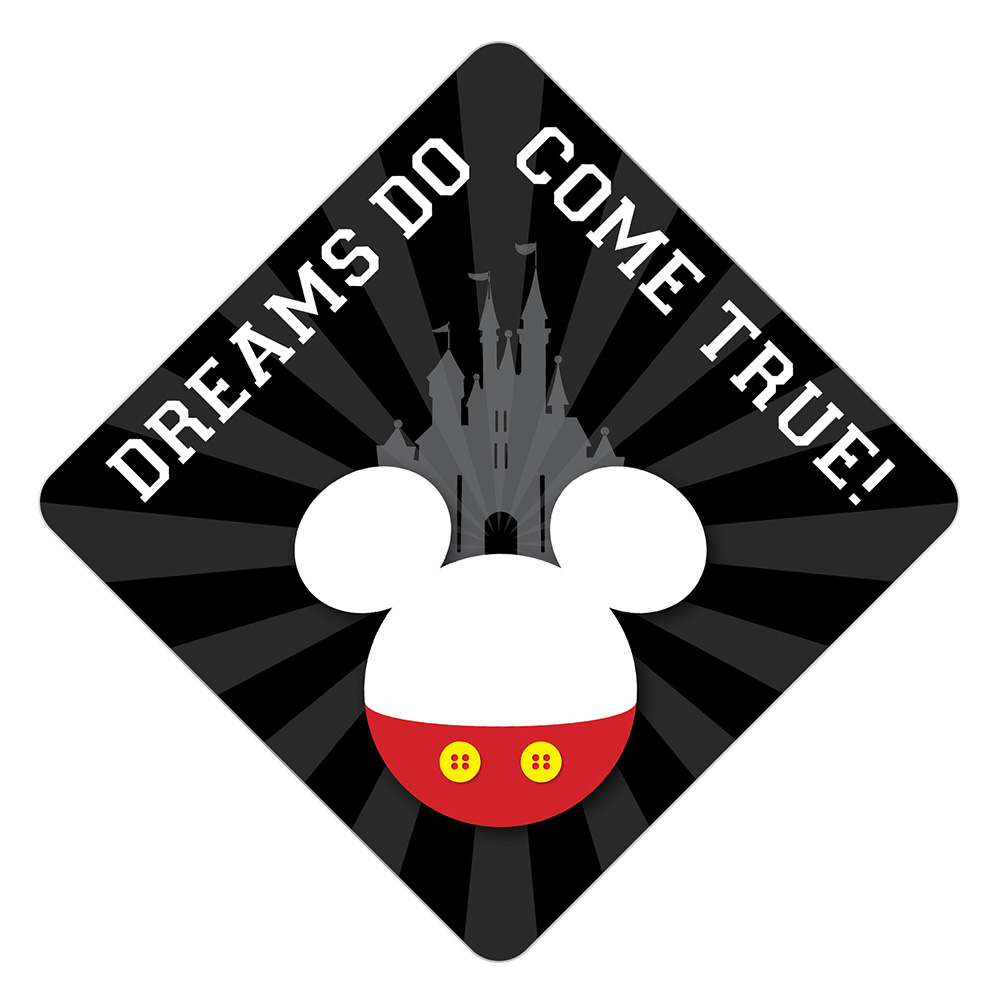 Mickey Mouse Grad Cap Tassel Topper