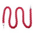 thumbnail image 1 of Corde de Barrière Contrôle de Foulée Queue de Barrière Corde Torsadée avec Crochets Rouge, 1 of 8
