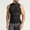 Black, variant on Bcfgryg Men's Sleeveless Athletic Tank Top Breathable Workout Shirt For Gym Running Sports Comfort Fit Vest for Men