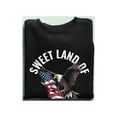 thumbnail image 3 of America Sweet Land Of Liberty Sweatshirt Men's -SmartPrintsInk Designs, 3 of 4