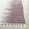 thumbnail image 3 of SAFAVIEH Montauk Twyla Striped Cotton Area Rug, Purple, 2'6" x 4', 3 of 5