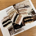 thumbnail image 4 of Gomas elásticas para el pelo de seda satinada para mujer y niña, accesorios para el cabello, soporte para cola de caballo, lazos para el cabello, cuerda, 6 unidades por juego, 4 of 4