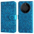 thumbnail image 1 of Funda tipo cartera GANGXUN para Huawei Mate 60 Pro , diseño girasol, cuero PU, soporte, cierre magnético, tarjetero, 1 of 5