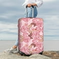 thumbnail image 4 of Wukai Rose Flowers Elastic Luggage Cover: Personalized Protection for Your Suitcase - Fits 19~29-inch, Washable & Durable Travel Companion-X-Large, 4 of 8