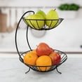 thumbnail image 5 of Spectrum Diversified 81310 2 Tier Fruit Server - Black, 5 of 5