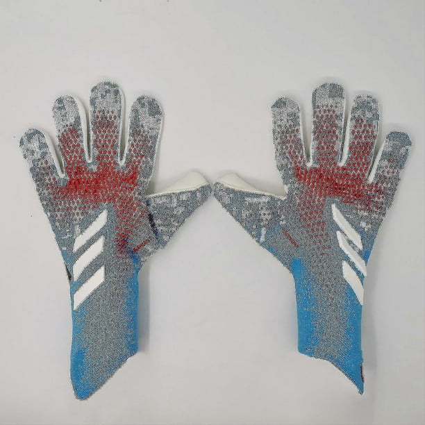 Professional silicone rubber waterproof anti-slip gloves latex adult children's football goalkeeper gloves