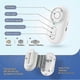 thumbnail image 5 of Caregiver Pager Wireless Nurse Call Buttons for Elderly Monitoring SOS Alert System Portable Alarm Call Bell Qhzl A-G, 5 of 5