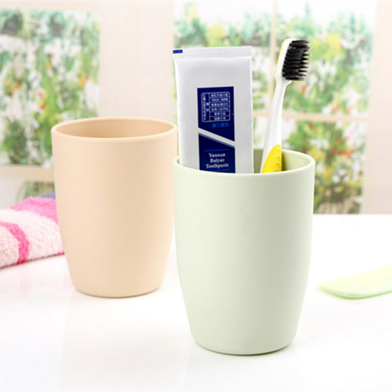 Mobestech 2 Pcs Children's Plastic Mug Spit Cup Bathroom Tumbler Dental  Rinsing Cup Espresso Cups Pl…See more Mobestech 2 Pcs Children's Plastic  Mug