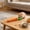 Orange, variant on Hovilon Realistic Vegetable Pet Chew Toy - Natural Wood Carrot Celery Cat Toy with Bells, Durable Teething Stick for Small Dogs Cats Rabbits, Interactive Kitten Plaything - 24cm