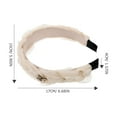 thumbnail image 2 of unbranded Accesorio De Ancho Beige Con Estilo Chic Para Uso Diario Y, 2 of 8