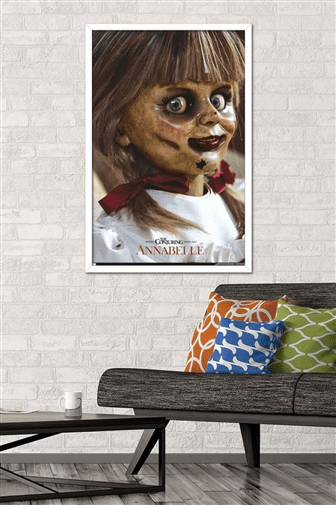 Annabelle - Close Up Wall Poster, 22.375" x 34", Framed