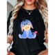 thumbnail image 1 of Fashionable Cartoon Cow Print Women'S Casual Sports T-Shirt, 1 of 4