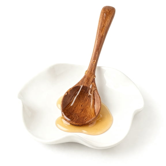 Wuxiuli White Ceramic Spoon Rest for Stove Top 5.3 Inch Polished Spoon Holder 1pack