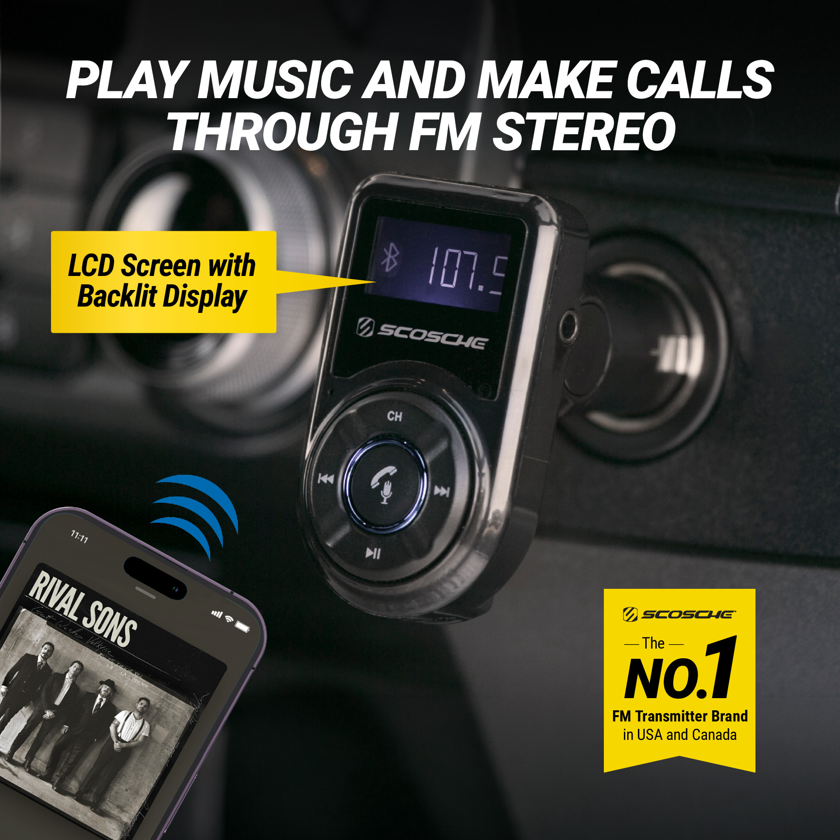 Scosche BTFREQ Bluetooth Car Kit with FM Transmitter photo 7