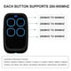 thumbnail image 3 of 250T-4RP 250K-SLIMR 250K-SLIMRP Garage Door Remote Control, 3 of 5