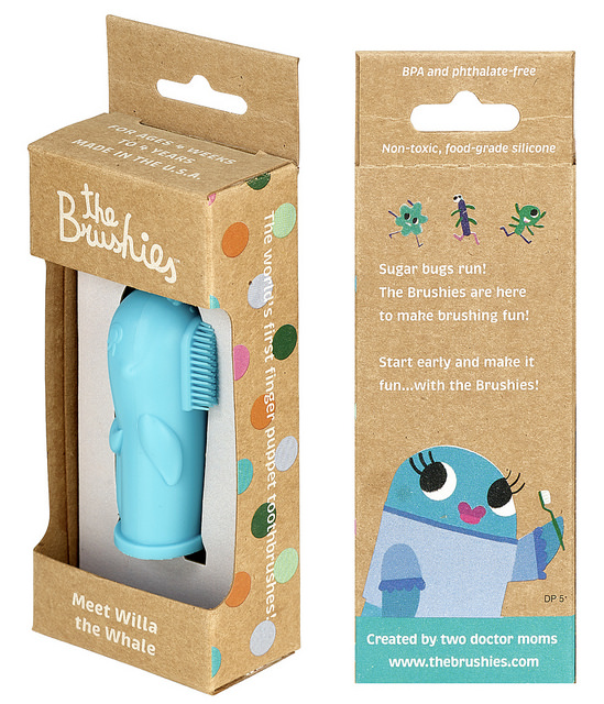 Baby and toddler toothbrush - Willa the Whale!