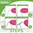 thumbnail image 4 of Set of 5 Needle Threader Sewing Needle Threader Hand or Machine Threading Tool Simple Wire Loop Tool Threader for Hand or Machine Sewing & Crafting, 4 of 5