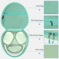 thumbnail image 6 of Fintie Case for AirPods Max Headphone with Auto Wake/Sleep, Replacement Protective Travel Carrying Hard Storage Bag (Black)，Also Fit Sony/Bose, 6 of 7