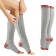 thumbnail image 3 of Calcetines de deporte 1 par de calcetines con cremallera, pierna, pantorrilla, mangas, sin dedos par Tomshoo Calcetines de deporte, 3 of 7