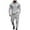 Gray, variant on VBTAPA Mens Tracksuit 2 Piece Set Quarter Zip Pullover Hoodie and Cargo Sweatpants Sets Long Sleeve Casual Sweatsuits Set with Pockets on Sale Khaki XL