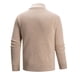 thumbnail image 4 of pstuiky camisetas de manga larga para hombre, Suéter informal de moda para hombre, con cuello alto, media cremallera, elástico, capa base, tejido de manga larga salir tops xxl, 4 of 6