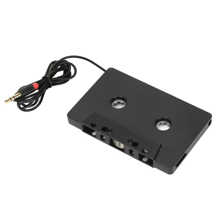 Audio Cassette To Aux Adapter, Car Cassette Tape Adapter 3.5mm Headphone  Jack Wide Support For MP3 