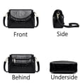 thumbnail image 4 of HMSHA Shoulder Bags for Women Head Layer Cowhide Crocodile Pattern Bag Female Designer Old Lady Mother Gift Crossbody Bag Vintage Tote, 4 of 6