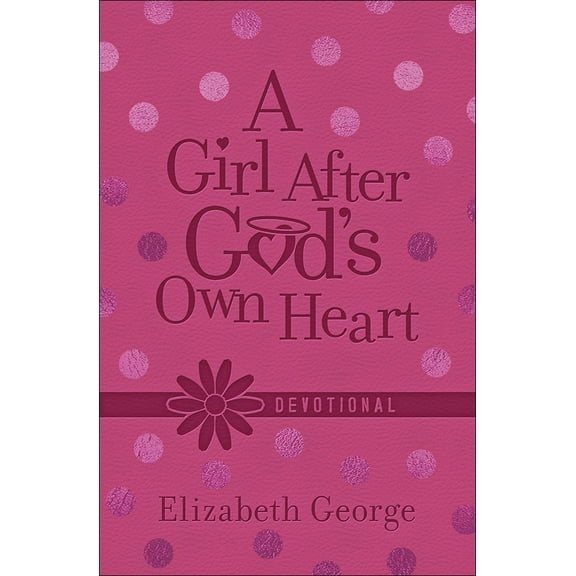 A Girl After God's Own Heart Devotional-Pink Milano Softone
