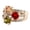 Golden, variant on opvise Women Luxury Cubic Zirconia Crystal 9K Gold Plated Ring Cocktail Party Jewelry