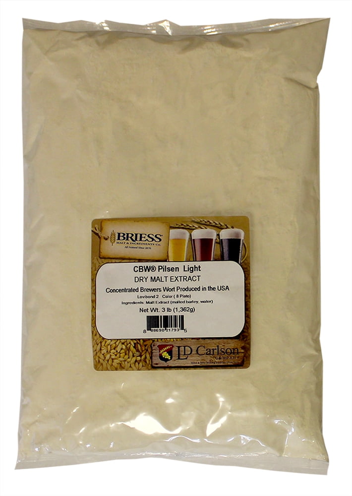 Beer Brew - 12 lbs Pick 8 oz BRIESS SPARKLING AMBER DRY MALT EXTRACT DME 