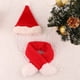 thumbnail image 4 of Bufanda roja de Navidad, sombrero, disfraces de Papá Noel para perros y gatos, sombrero cálido, disfraz de Cosplay para mascotas, ropa de Navidad, ropa para mascotas, disfraz para mascotas, 4 of 4
