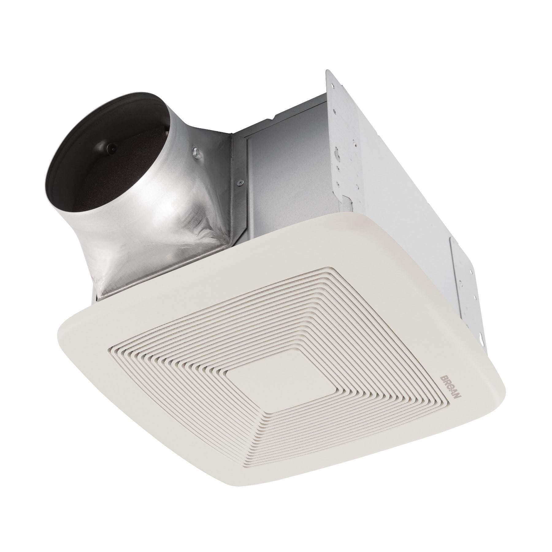 White for sale online NuTone AERN110L InVent 110CFM Single Speed Ceiling LED Exhaust Fan 