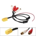 thumbnail image 3 of Popular Mini 6 Pin ISO Adapter Aux Line Out 4 Chinch Kabel 4 RCA Plug for Seat, 3 of 5