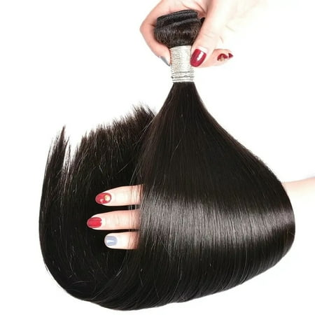 

SHZHYUESONGKJ High-Quality Flawless Natural Hair Wigs Bundles for Effortlessly Achieving a Perfect Look. Convenient Clips for Easily Sewn In Hair Extensions. Ideal for Seamless Weaving an