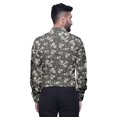 thumbnail image 2 of BESTMAN PrintedÂ&nbsp;Men ShirtsÂ&nbsp;Long Sleeve Printed Button Down Cotton Shirt, 2 of 5