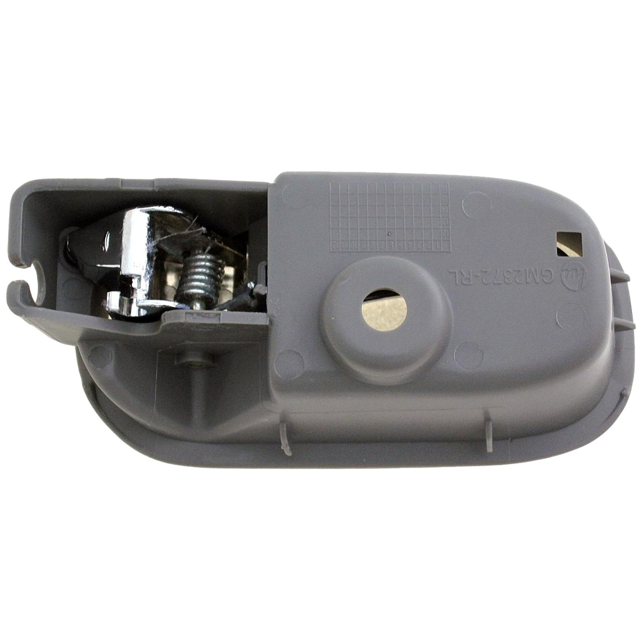 Dorman 81864 Rear Driver Side Interior Door Handle for Specific Chevrolet Models, Chrome Lever; Gray Housing