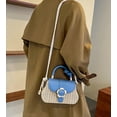 thumbnail image 5 of LHSHIDU Women’s Beach Bag Summer Lightweight Floral Cute Purse 2025 Straw Crossbody Bag Travel Vacation Tote Handbag, 5 of 5