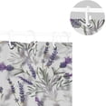 thumbnail image 5 of Coolnut Flower Shower Curtain, Waterproof Washable Bathroom Shower Curtain, Durable Polyester Cloth Fabric Bathroom Decor Set with 12 Hooks,60 x 72 inches, 5 of 6