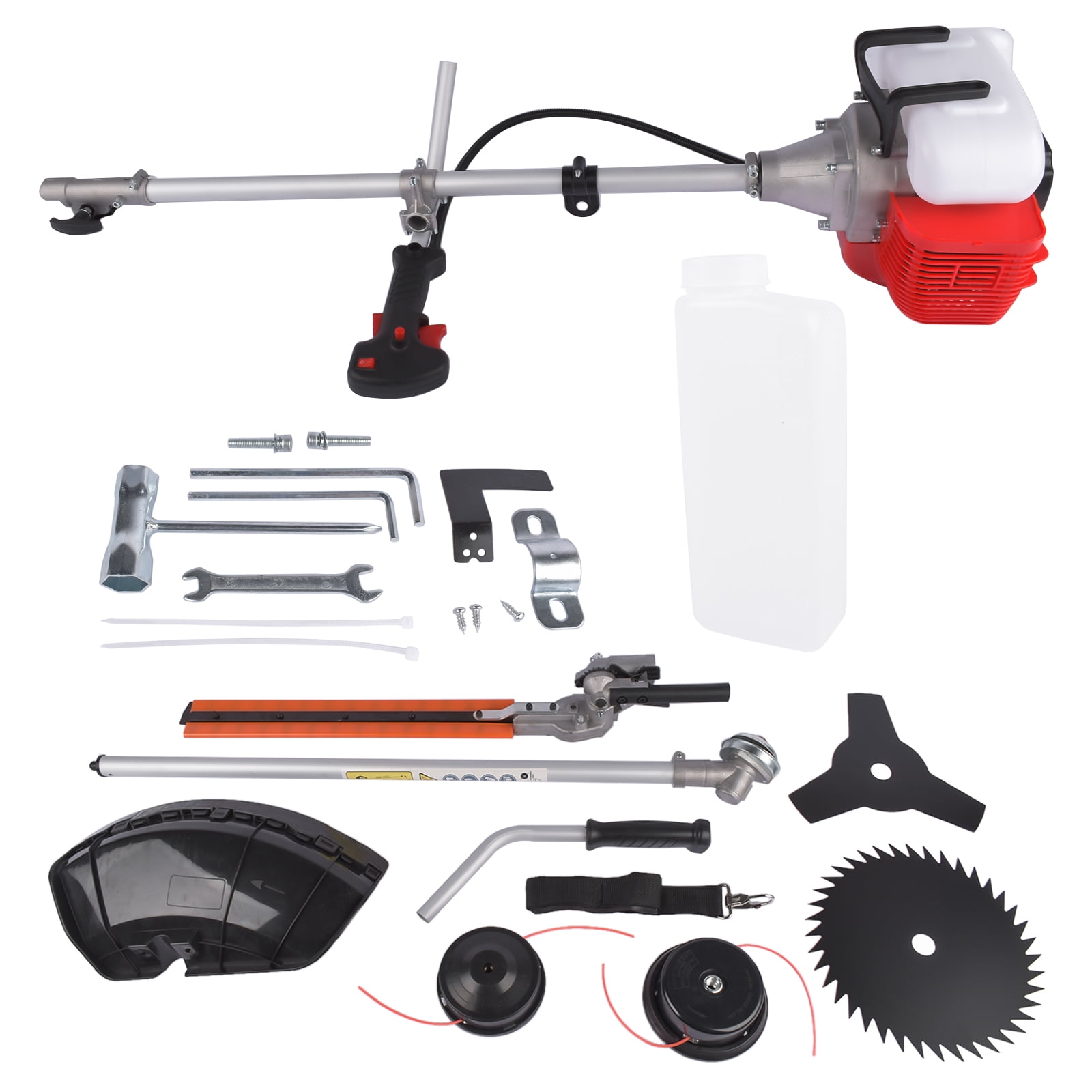 GELUOXI Gas-Weed-Wacker, 52CC Weed Eater Gas Powered, 2-Cycle Gas String Trimmers for Weeds and Grass