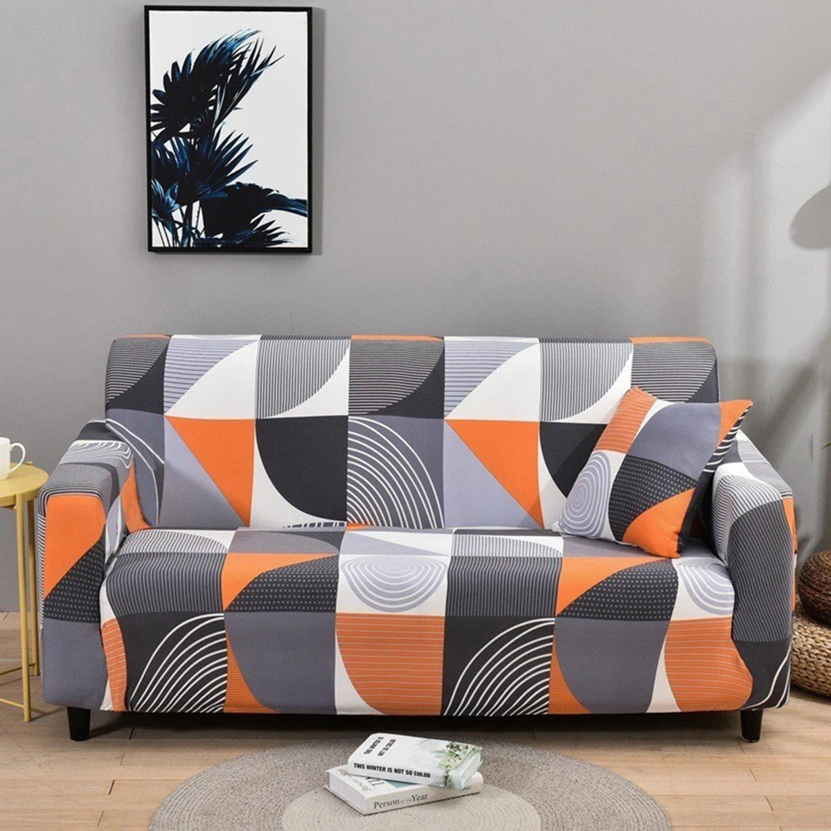 Quilted Waterproof Sofa Cover – 1/2/3 Seater – Stretch Slipcover With Pet Mat Protection