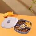 thumbnail image 5 of Blueek Multi-Layered Fruit Tray for Home and Picnic - Divided Snack Storage Box in Stylish Colors - Durable & Elegant Snack Organizer, 5 of 8