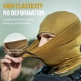 thumbnail image 3 of Minzimin Balaclava Face Mask Men, Women's Full Head Wrap Motorcycle Cooling Neck Gaiter Tactical Hood for Hiking Cycling, 3 of 8