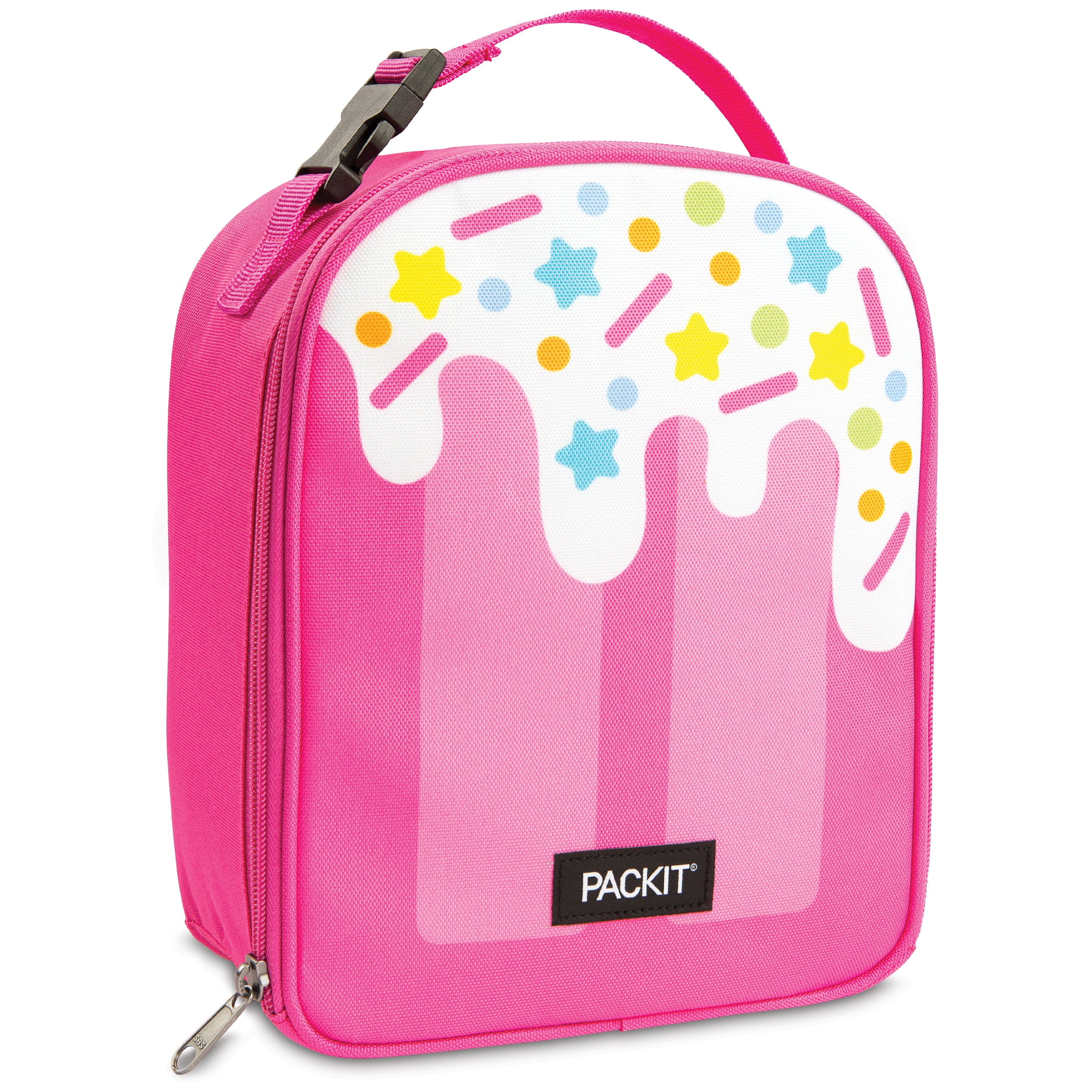 Packit Freezable Playtime Lunch Box, Pink Popsicle
