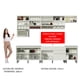 thumbnail image 5 of Cocina Integral MADESA Verona 300 cm Blanco 225 cm altura, 5 of 9